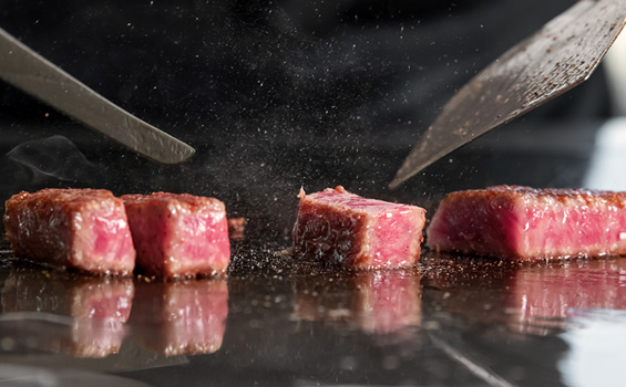 Our special meat | Misono's specialty | The Originator of Teppanyaki Steak Misono